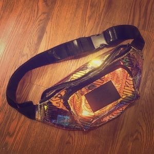 VS Pink Iridescent Waist Pack
